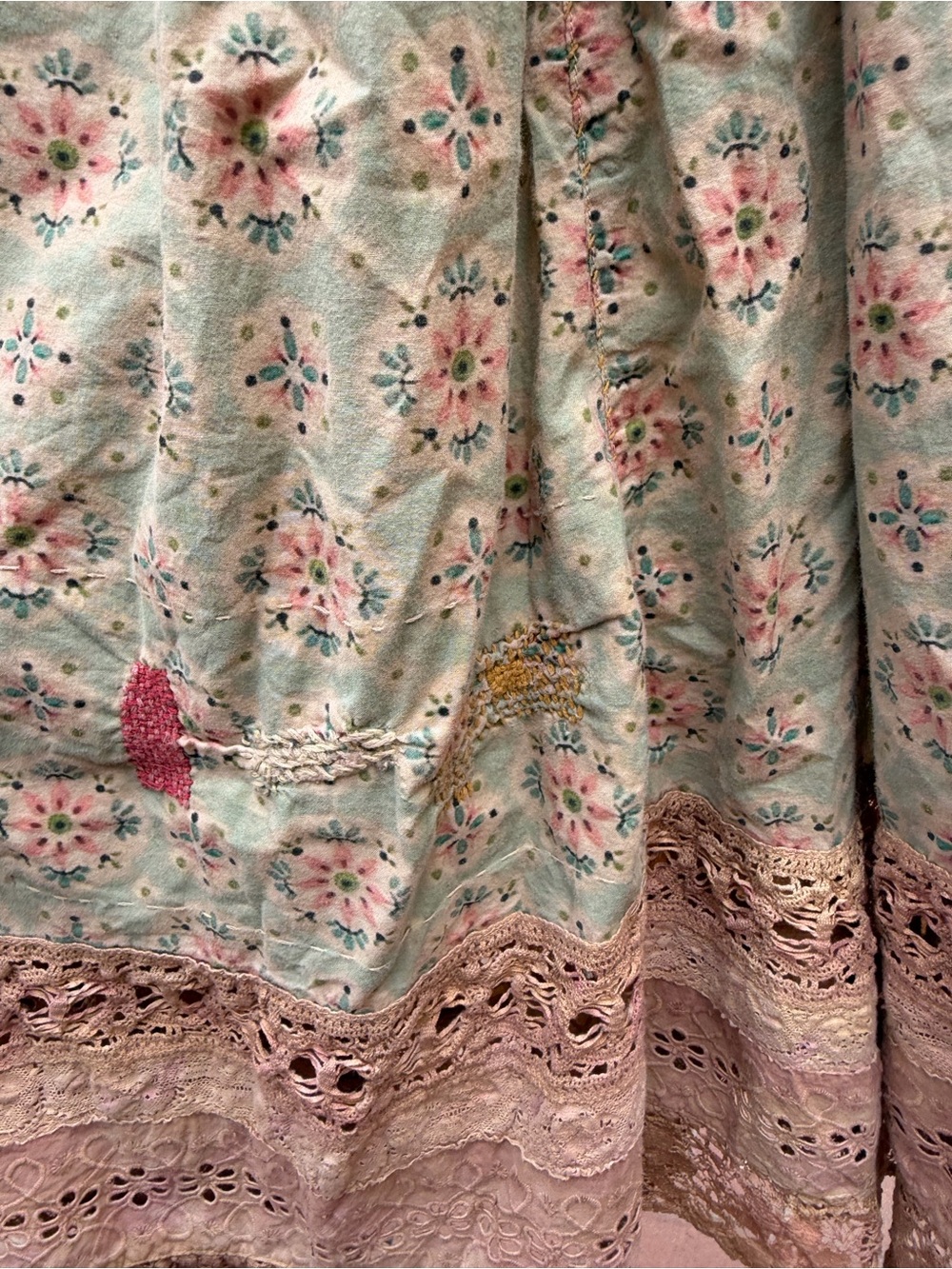 Super soft magnolia pearl cotton skirt - Picture 4 of 7